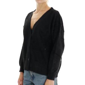 CARDIGAN TEDDY ANONYME NERO
